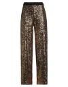 Ottod'ame Woman Pants Gold Size 12 Polyester