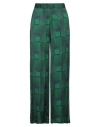 Ottod'ame Woman Pants Green Size 8 Viscose