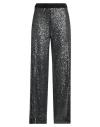 Ottod'ame Woman Pants Grey Size 10 Polyester