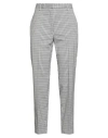 Ottod'ame Woman Pants Grey Size 10 Polyester, Viscose, Elastane In Gray