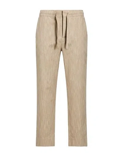 Ottod'ame Woman Pants Khaki Size 4 Cotton, Polyester In Beige