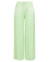 Ottod'ame Woman Pants Light Green Size 10 Viscose