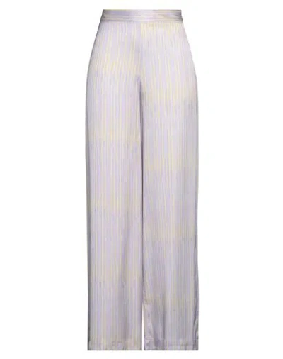 Ottod'ame Woman Pants Lilac Size 8 Viscose In Purple