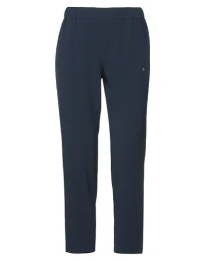 Ottod'ame Woman Pants Midnight Blue Size 2 Polyester, Elastane