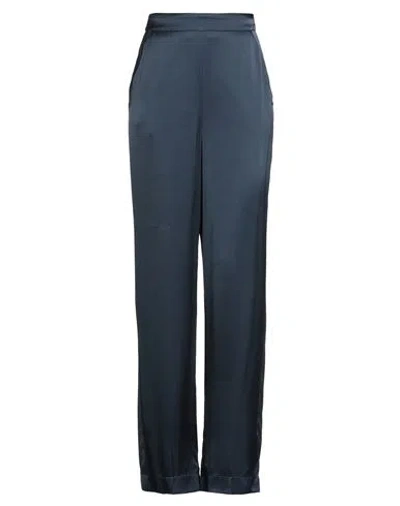 Ottod'ame Woman Pants Midnight Blue Size 2 Viscose
