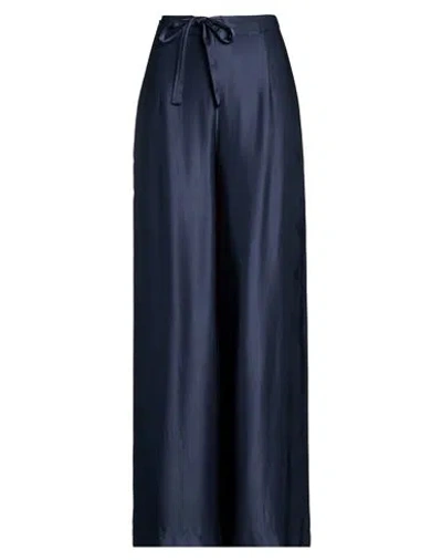 Ottod'ame Woman Pants Midnight Blue Size Onesize Viscose