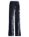 Ottod'ame Woman Pants Navy Size 8 Rayon, Polyamide In Navy Blue