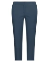 Ottod'ame Woman Pants Navy Size 10 Cotton In Blue