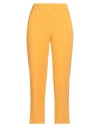 Ottod'ame Woman Pants Marigold Size 4 Polyester, Viscose, Elastane In Yellow