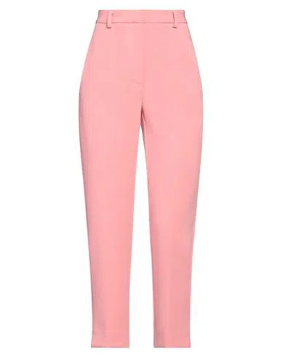 Ottod'ame Woman Pants Pink Size 4 Polyester, Viscose, Elastane
