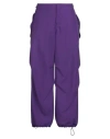 Ottod'ame Woman Pants Purple Size 6 Polyamide In Purple