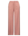 Ottod'ame Woman Pants Rust Size 8 Viscose In Red