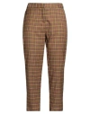 Ottod'ame Woman Pants Sand Size 10 Polyester, Viscose, Elastane