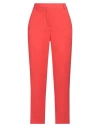 Ottod'ame Woman Pants Tomato Red Size 4 Polyester