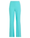 Ottod'ame Woman Pants Turquoise Size 10 Polyester In Blue