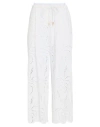 Ottod'ame Woman Pants White Size 12 Cotton