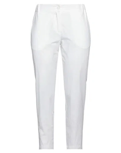 Ottod'ame Woman Pants White Size 6 Cotton