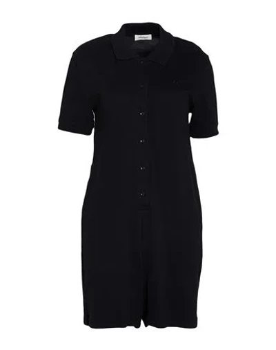 Ottod'ame Woman Playsuit Black Size 12 Cotton