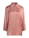 Ottod'ame Woman Shirt Antique Rose Size 12 Viscose In Pink