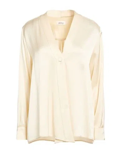 Ottod'ame Woman Shirt Beige Size 10 Viscose In Orange