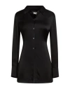 Ottod'ame Woman Shirt Black Size 10 Viscose In Black