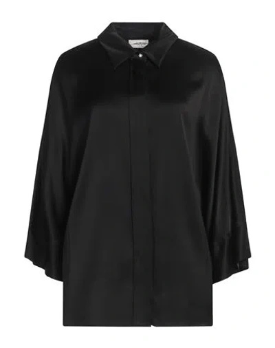 Ottod'ame Woman Shirt Black Size 12 Viscose