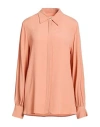 Ottod'ame Woman Shirt Blush Size 10 Acetate, Silk In Pink