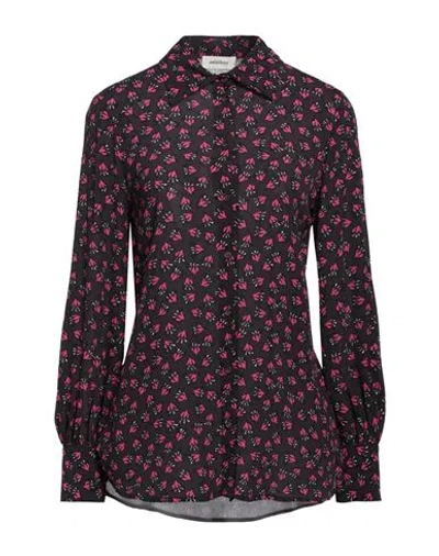 Ottod'ame Woman Shirt Dark Brown Size 10 Viscose