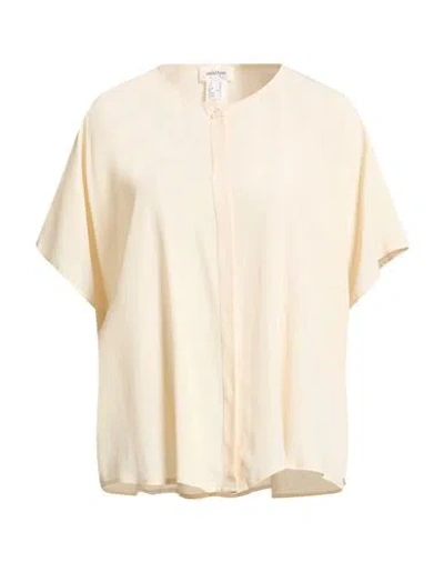 Ottod'ame Woman Shirt Ivory Size 6 Acetate, Silk In Orange