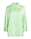 Ottod'ame Woman Shirt Light Green Size 10 Viscose In Multi