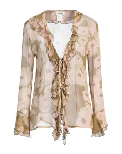 Ottod'ame Woman Shirt Light Pink Size 6 Viscose