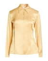 Ottod'ame Woman Shirt Marigold Size 8 Viscose In Gold