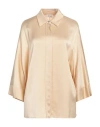 Ottod'ame Woman Shirt Sand Size 12 Viscose In Beige