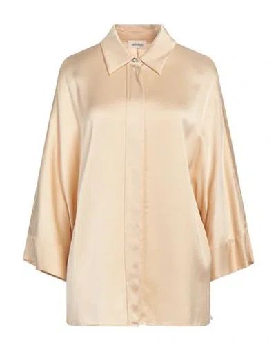 OTTOD'AME OTTOD'AME WOMAN SHIRT SAND SIZE 10 VISCOSE