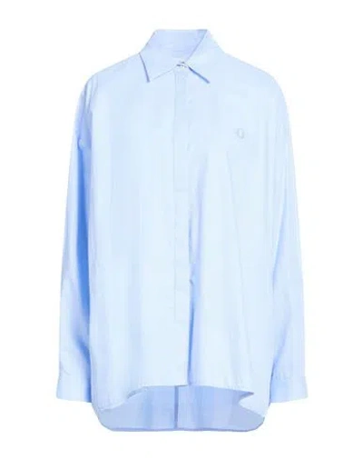 Ottod'ame Woman Shirt Sky Blue Size 10 Cotton