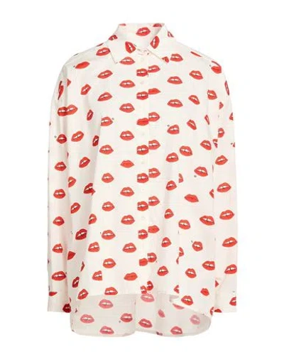 Ottod'ame Woman Shirt White Size 10 Cotton