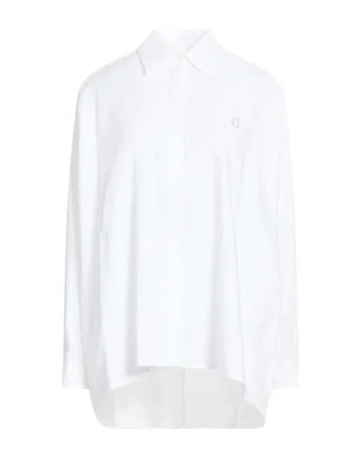 Ottod'ame Woman Shirt White Size 2 Cotton