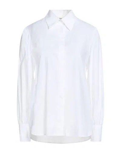 Ottod'ame Woman Shirt White Size 4 Cotton