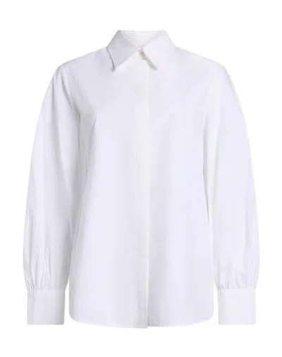 Ottod'ame Woman Shirt White Size 4 Cotton