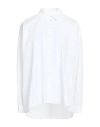 Ottod'ame Woman Shirt White Size 6 Cotton In White