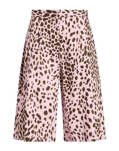 Ottod'ame Woman Shorts & Bermuda Shorts Pink Size 4 Cotton