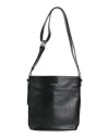 Ottod'ame Woman Shoulder Bag Black Size - Leather