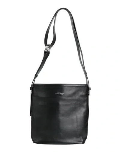 Ottod'ame Woman Shoulder Bag Black Size - Leather