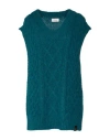 Ottod'ame Woman Sweater Deep Teal Size 10 Acrylic, Wool, Viscose, Alpaca Wool, Polyester In Green