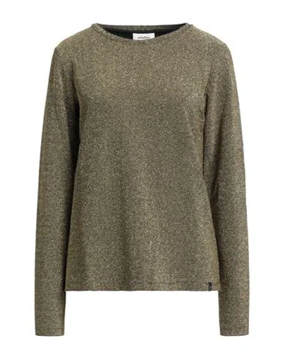 Ottod'ame Woman Sweater Gold Size 12 Viscose, Polyester, Polyamide, Elastane