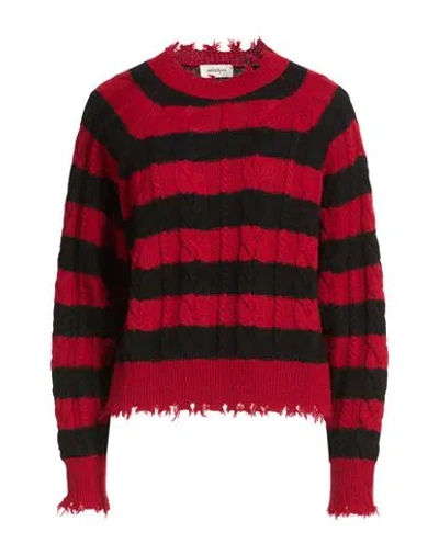 Ottod'ame Woman Sweater Red Size 10 Acrylic, Wool, Alpaca Wool, Viscose, Polyester