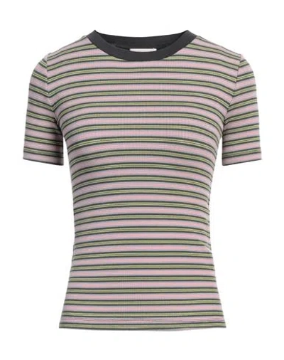 Ottod'ame Woman T-shirt Grey Size 6 Viscose, Elastane