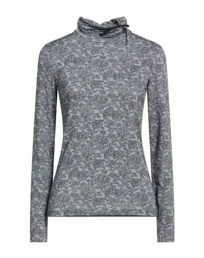 Ottod'ame Woman T-shirt Grey Size 6 Viscose, Elastane In Gray