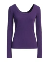 Ottod'ame Basic Shirt In Purple In Purple