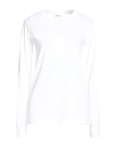 Ottod'ame Woman T-shirt White Size 12 Cotton